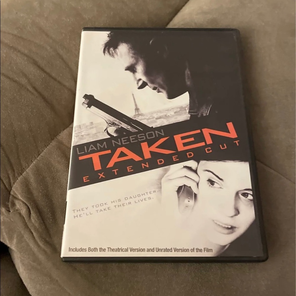 Taken Extended Cut DVD